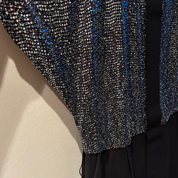 Joseph Ribkoff - Belted Sequin Jumpsuit - Picture 6 of 8